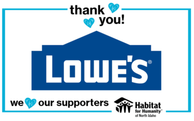 HFHNI receives $11,000 grant from Lowe’s to support home repair projects in Kootenai County